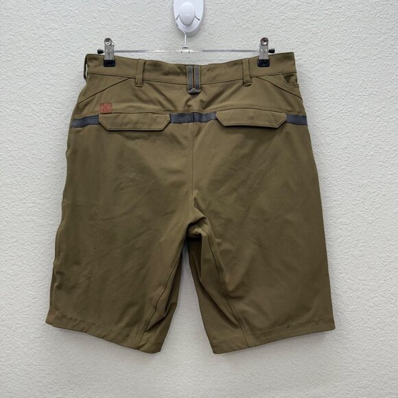 Kitsbow Haskell Cycling 11" Performance Stretch Shorts w Pockets Mens size 32 - Picture 9 of 12